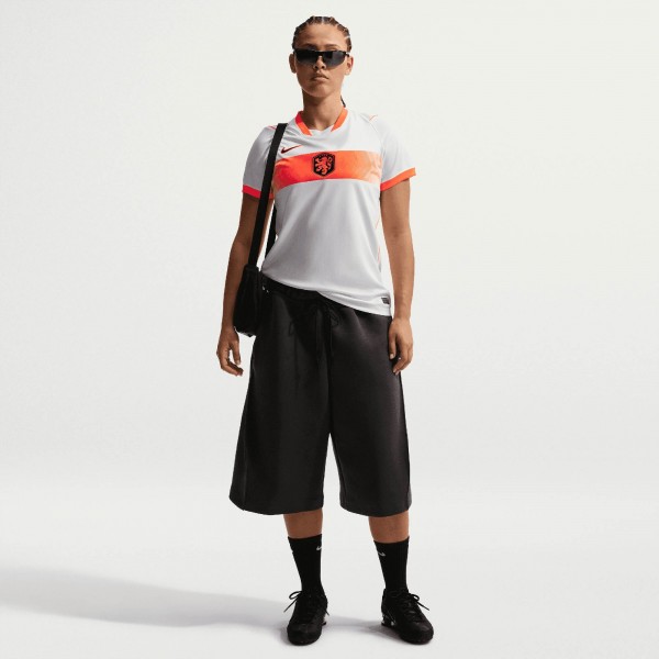 Netherlands National Team Nike Wo2026 Away Stadium Replica Jersey - White