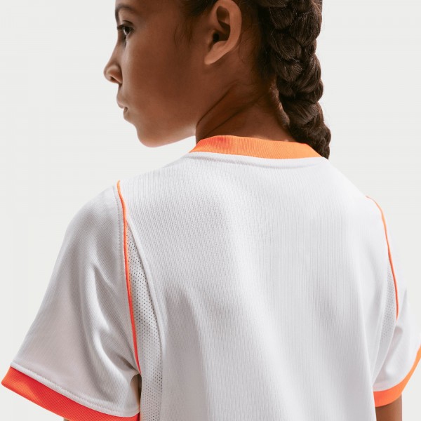 Подростковая Netherlands National Team Nike 2026 Away Stadium Replica Jersey - White