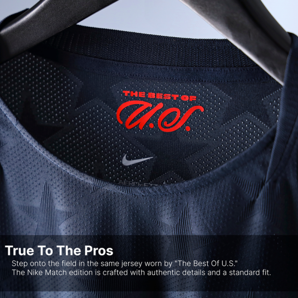 Подростковая USMNT Nike 2026 Away Match Authentic Jersey - Blue