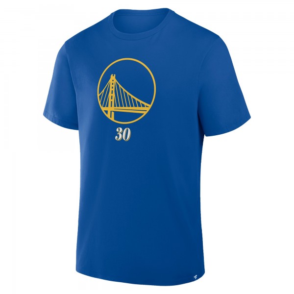 Golden State Warriors Stephen Curry Fanatics Royal In The Paint Name & Number T-Shirt