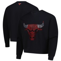 Кофта Unisex Chicago Bulls Terez Black Oversized Gemstone Logo