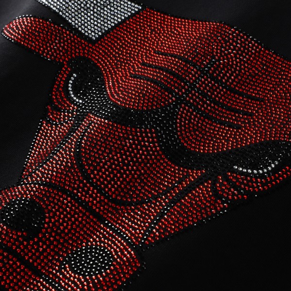 Кофта Unisex Chicago Bulls Terez Black Oversized Gemstone Logo