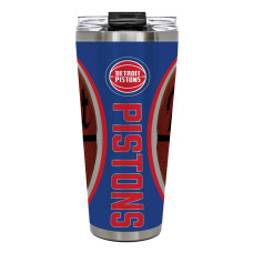 Detroit Pistons 32oz. Big Slim Game Ball Travel Tumbler