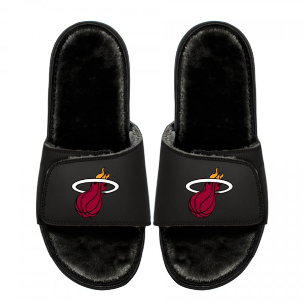 Подростковая Miami Heat ISlide Logo Fur Slide Sandals