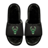 Подростковая Milwaukee Bucks ISlide Logo Fur Slide Sandals
