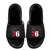 Подростковая Philadelphia 76ers ISlide Logo Fur Slide Sandals