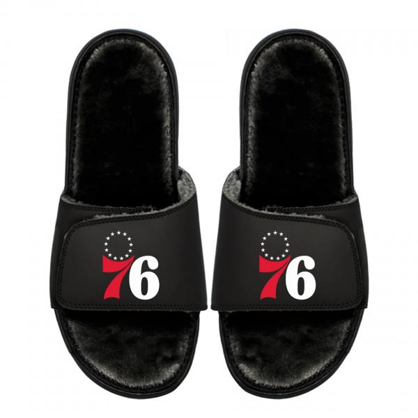 Подростковая Philadelphia 76ers ISlide Logo Fur Slide Sandals