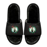 Подростковая Boston Celtics ISlide Logo Fur Slide Sandals