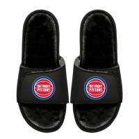 Подростковая Detroit Pistons ISlide Logo Fur Slide Sandals