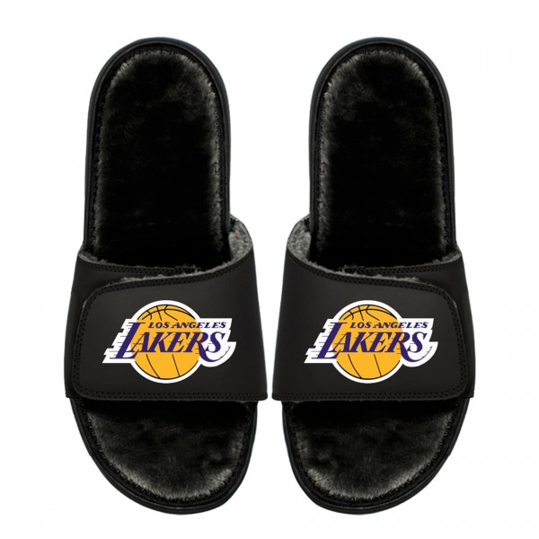Шлепки Unisex Los Angeles Lakers ISlide Logo Fur