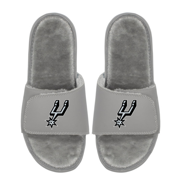 Unisex San Antonio Spurs ISlide Logo Fur Slide Sandals