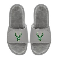 Unisex Milwaukee Bucks ISlide Logo Fur Slide Sandals