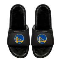 Unisex Golden State Warriors ISlide Logo Fur Slide Sandals
