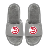Unisex Atlanta Hawks ISlide Logo Fur Slide Sandals