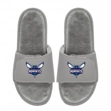 Unisex Charlotte Hornets ISlide Logo Fur Slide Sandals