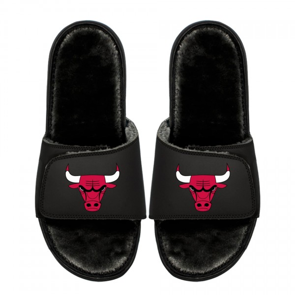 Шлепки Unisex Chicago Bulls ISlide Logo Fur
