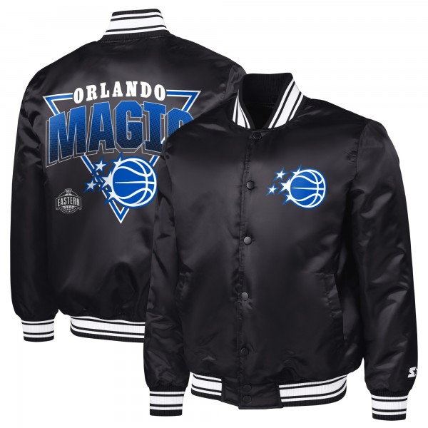 Куртка Orlando Magic Starter Black Triangle Full-Snap Varsity