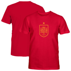 Подростковая Spain National Team 1863FC Mono Badge T-Shirt - Maroon