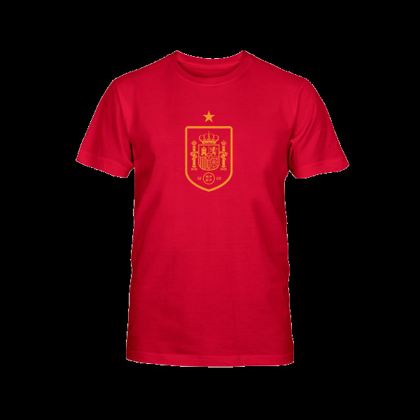 Подростковая Spain National Team 1863FC Mono Badge T-Shirt - Maroon