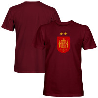 Футболка Spain National Team 1863FC Color Badge - Maroon