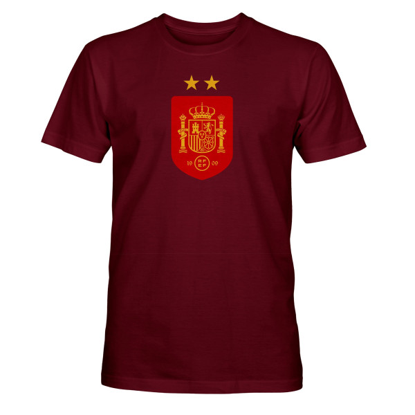 Футболка Spain National Team 1863FC Color Badge - Maroon