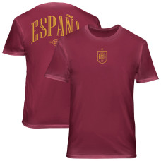 Футболка Spain National Team 1863FC Back Wordmark Soft Wash - Red
