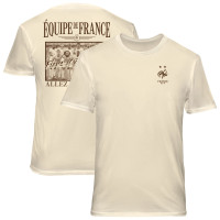 Футболка France National Team 1863FC Vintage Soft Wash - Cream