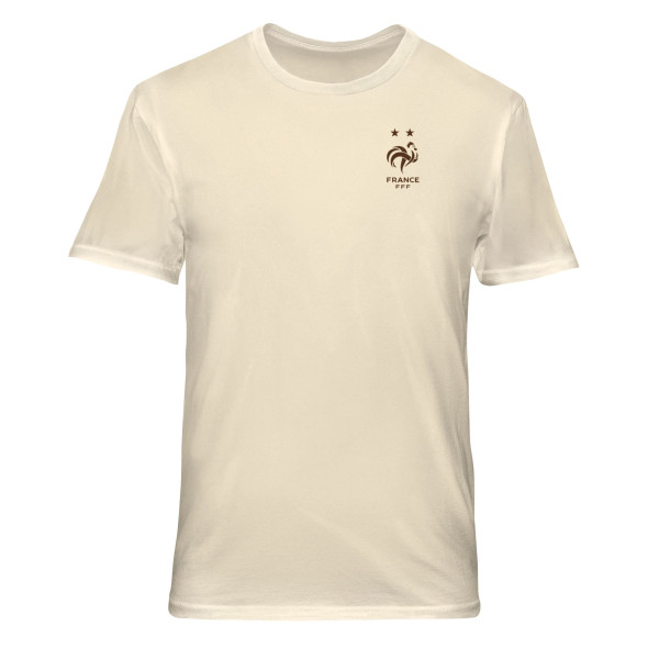 Футболка France National Team 1863FC Vintage Soft Wash - Cream