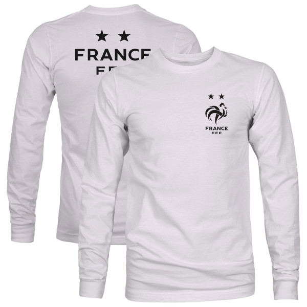 Футболка с длинным рукавом France National Team 1863FC Platinum Touch - Gray