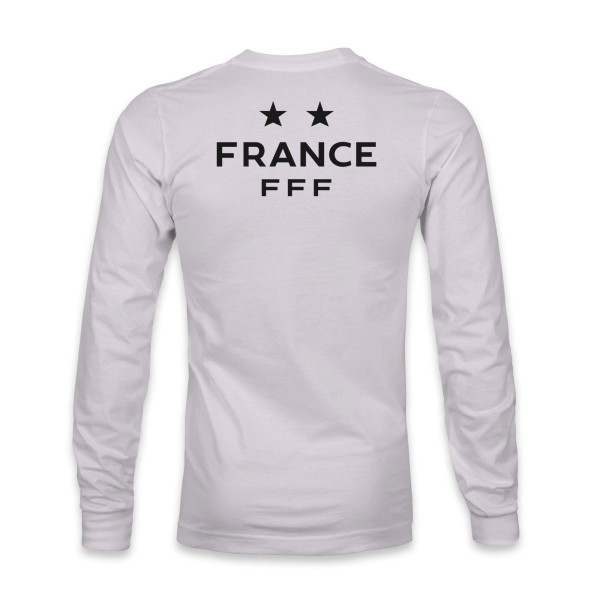 Футболка с длинным рукавом France National Team 1863FC Platinum Touch - Gray