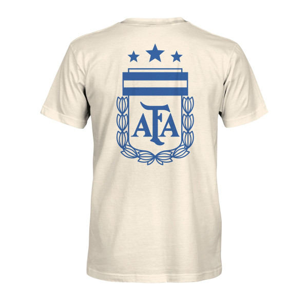 Футболка Argentina National Team 1863FC Big Logo Heavyweight - Cream