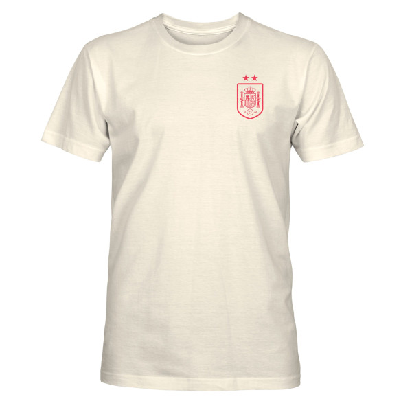 Футболка Spain National Team 1863FC Big Logo Heavyweight - Cream