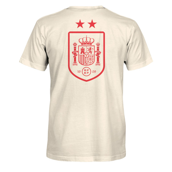 Футболка Spain National Team 1863FC Big Logo Heavyweight - Cream
