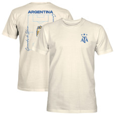 Футболка Argentina National Team 1863FC Own the Pitch Heavyweight - Cream