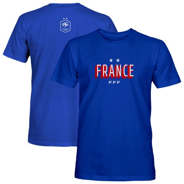 Футболка France National Team 1863FC 3D France - Blue