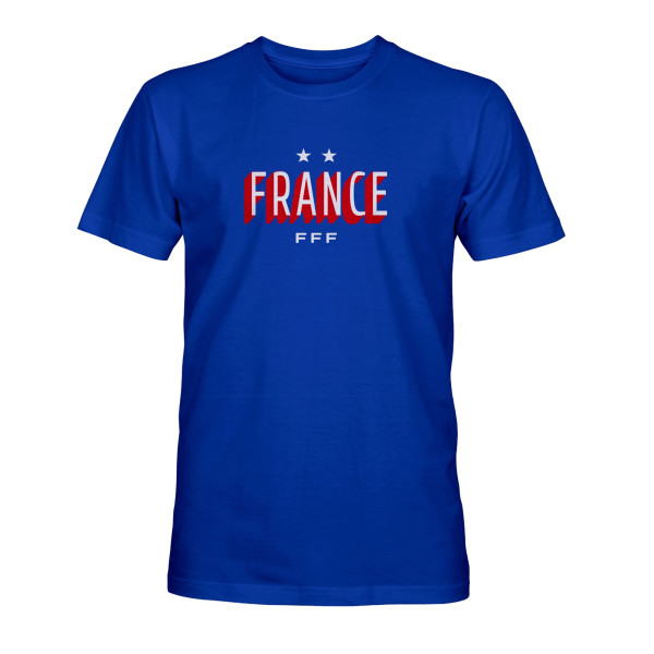 Футболка France National Team 1863FC 3D France - Blue