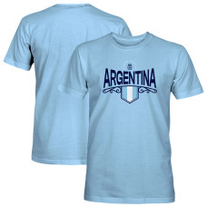 Футболка Argentina National Team 1863FC Pennant - Light Blue