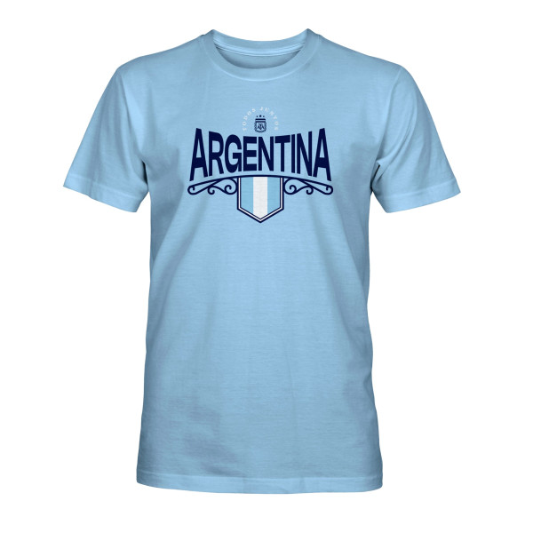 Футболка Argentina National Team 1863FC Pennant - Light Blue