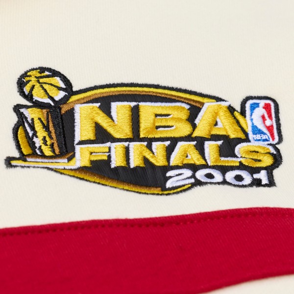 Philadelphia 76ers Mitchell & Ness Cream Hardwood Classics 76 Originals Collection Head Coach Hoodie