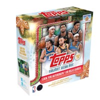 2025 Topps Holiday Basketball Factory Sealed Mega Box