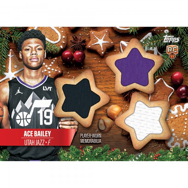 2025 Topps Holiday Basketball Factory Sealed Mega Box