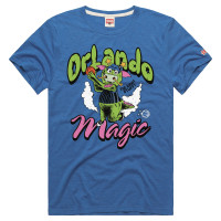 Unisex Orlando Magic Homage Royal The Right Stuff Tri-Blend T-Shirt