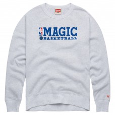 Unisex Orlando Magic Homage Ash Logoman Retro Tri-Blend Raglan Sweatshirt