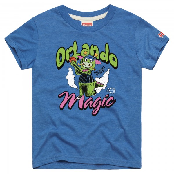 Подростковая Orlando Magic Homage Blue The Right Stuff Tri-Blend T-Shirt