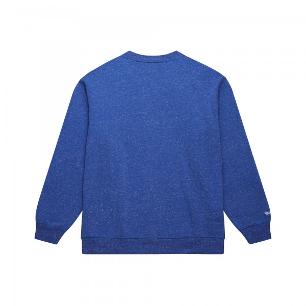 Philadelphia 76ers Mitchell & Ness Royal Throw It Back Fleece Sweatshirt