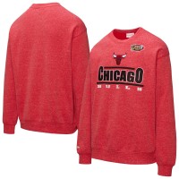 Кофта Chicago Bulls Mitchell & Ness Red Throw It Back Fleece