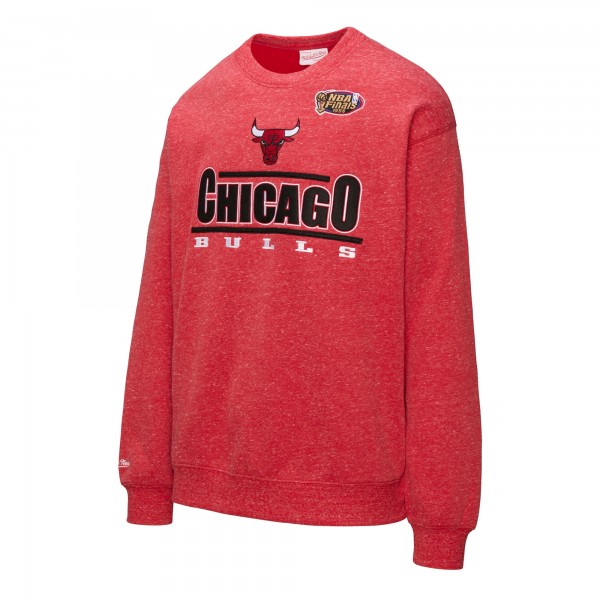 Кофта Chicago Bulls Mitchell & Ness Red Throw It Back Fleece