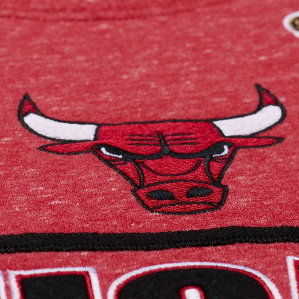 Кофта Chicago Bulls Mitchell & Ness Red Throw It Back Fleece