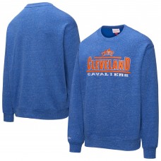 Cleveland Cavaliers Mitchell & Ness Royal Throw It Back Fleece Sweatshirt