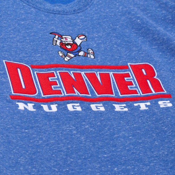 Кофта Denver Nuggets Mitchell & Ness Royal Throw It Back Fleece